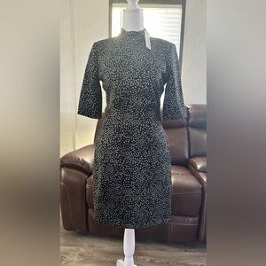 alice + olivia Black Sparkle Dress NWT